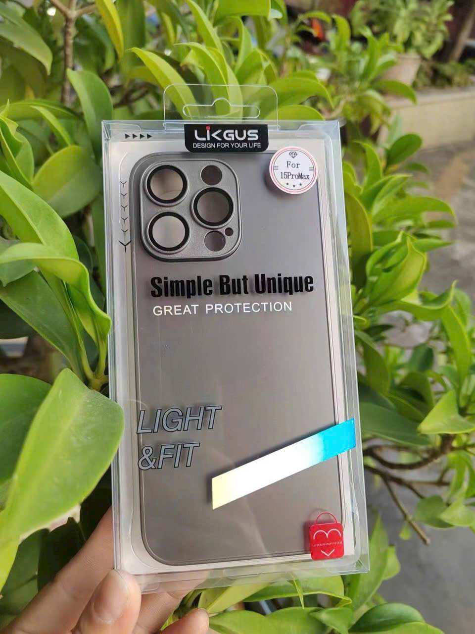 Ốp lưng Likgus độ lưng ip15 pro max dành cho ip 14 pro max/ip13 pro max/ip 12 pro max