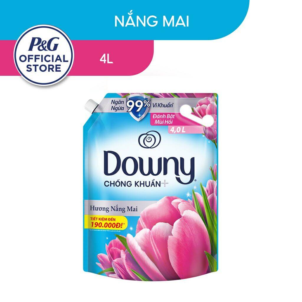Nước xả vải DOWNY 4L túi