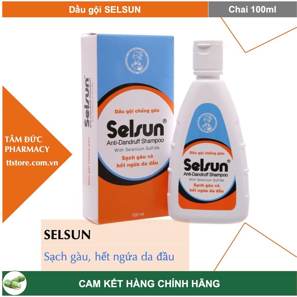 Dầu gội selsun - sạch gàu hết ngứa