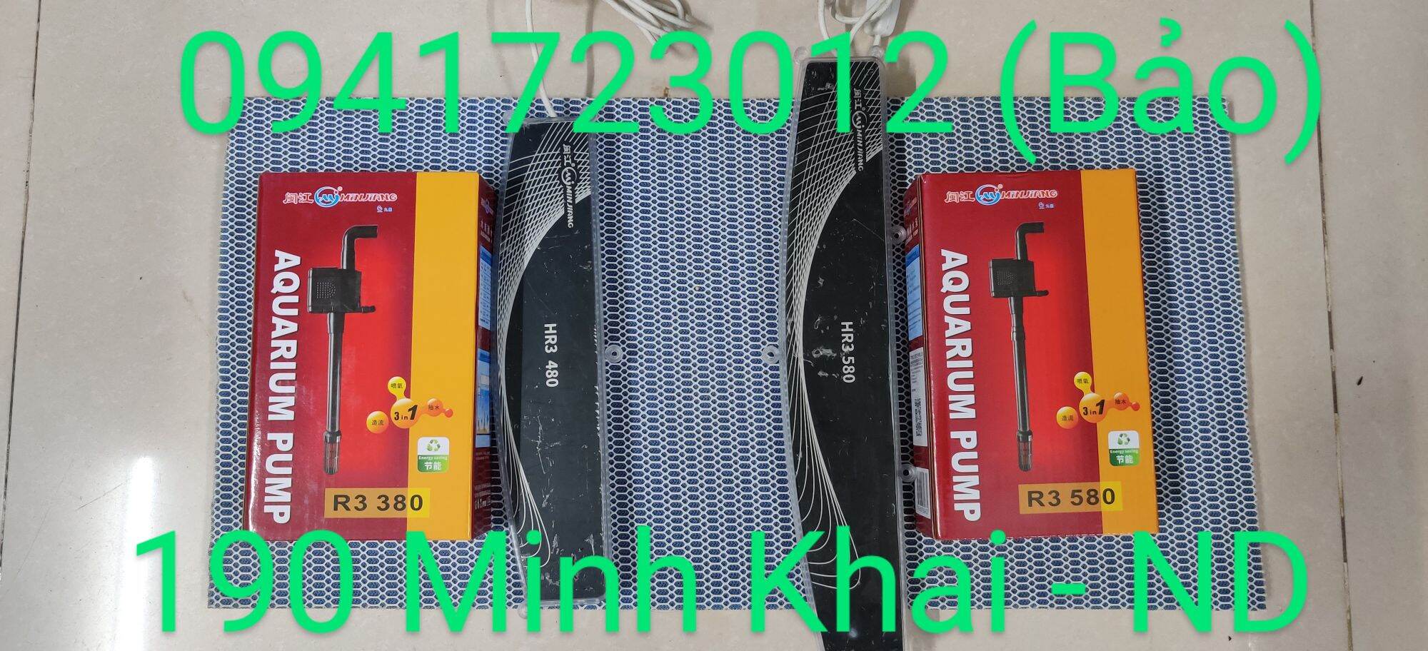 (Xem kỹ mô tả) Đèn led thay thế bể cá Minjiang HR3 380 480 580