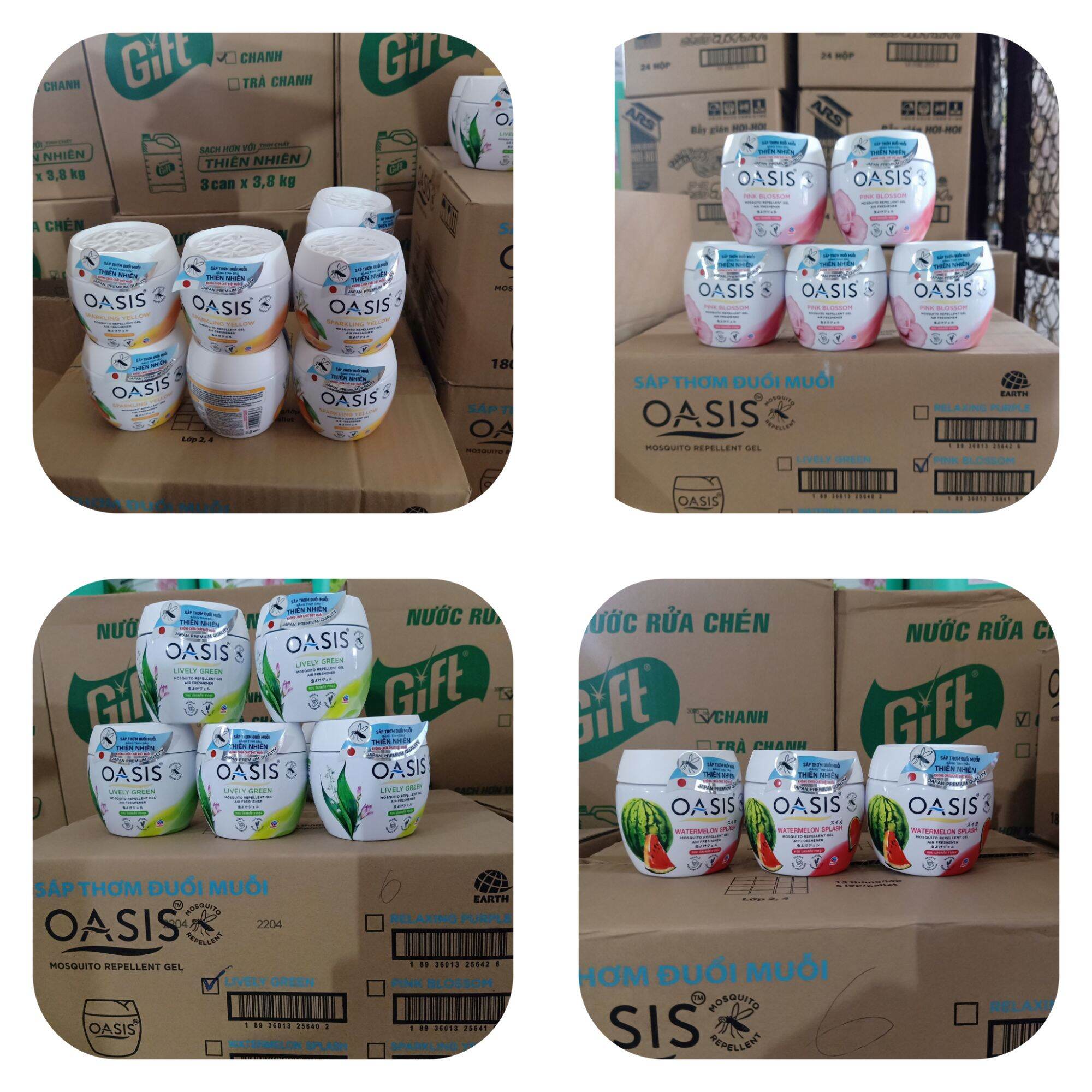 Combo 2 hộp sáp thơm đuổi muỗi