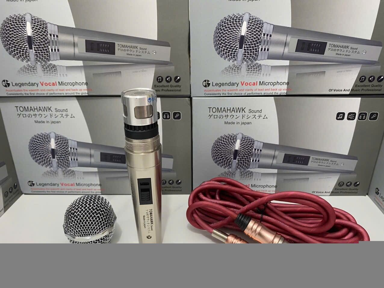 Mic Nhật, Mic có dây karaoke TOMAHAWK , Micro có dây cao cấp chuyên nghiệp, Mic dây hát karaoke, Mic có dây loại xịn