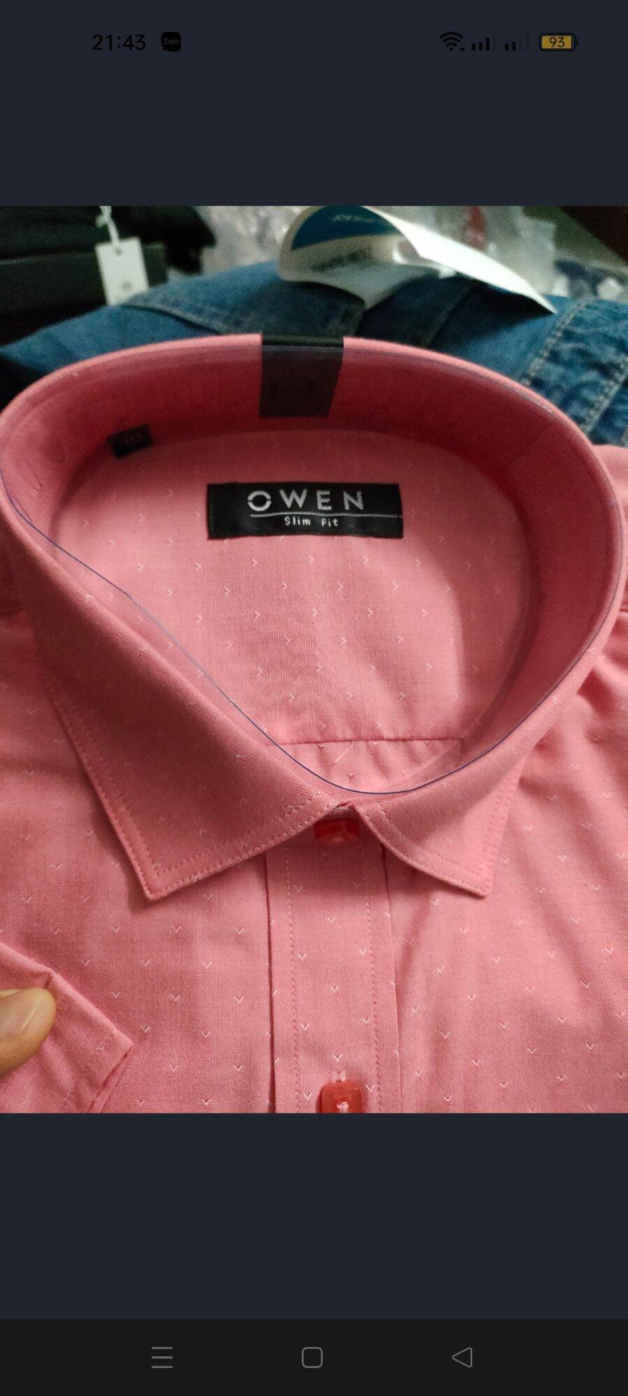 Áo sơ mi Owen chính hãng