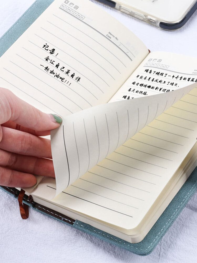 Password-Protected Noteboy Diary with Lock Simple A6 Portable Notebook Fine Art College Student Retro Thickened Password Lock Notepad Portable Creative Trending Journal Book Multifunctional