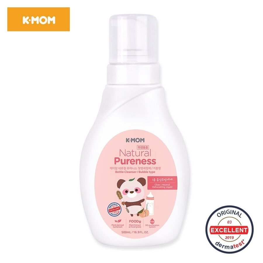 Nước rửa bình & rau quả hữu cơ K-Mom Hàn Quốc .