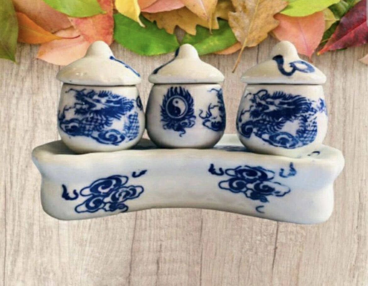 Bộ chung 3 thờ cúng có nắp Bát Tràng