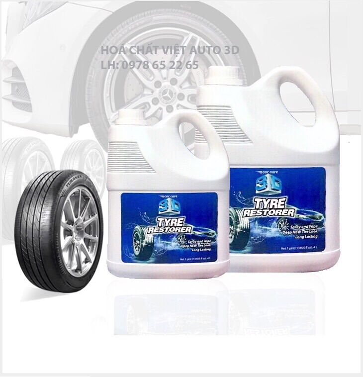 Dung Dịch Làm Đen Đánh Bóng Lốp Xe AUTO3D.(4500gr)