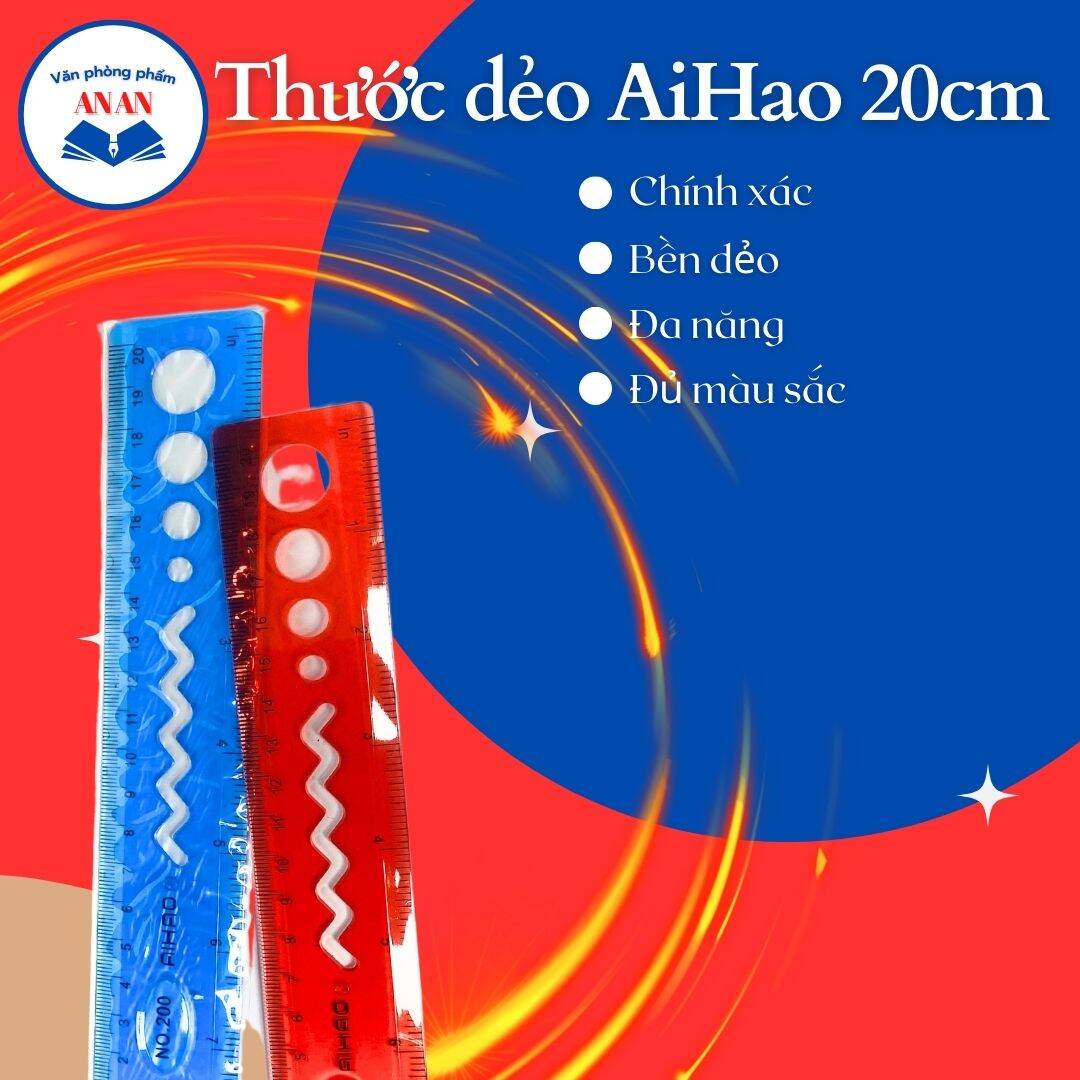 Thước dẻo aihao 20 cm