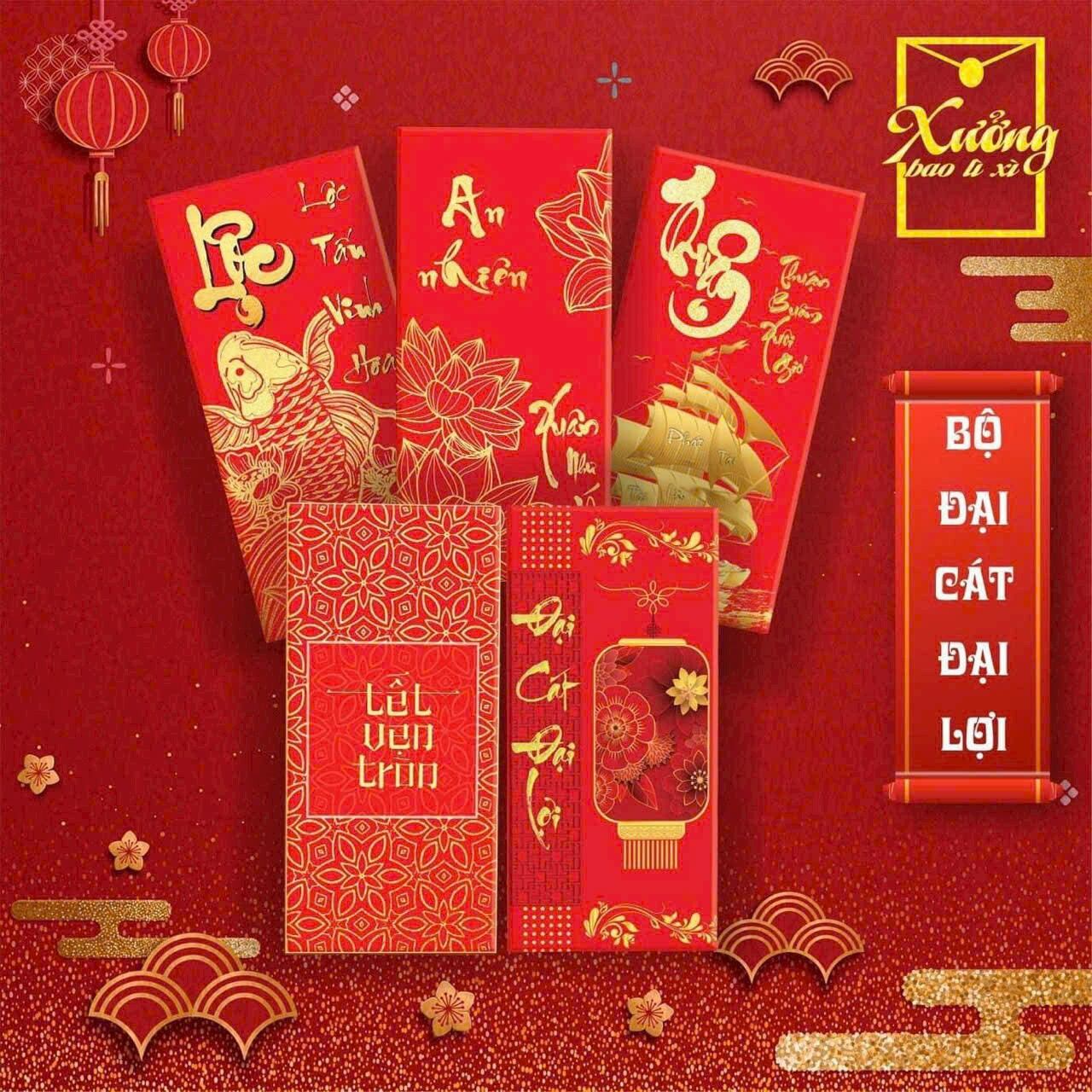 combo 50 bao lì xì tết ( ngẩu nhiên)