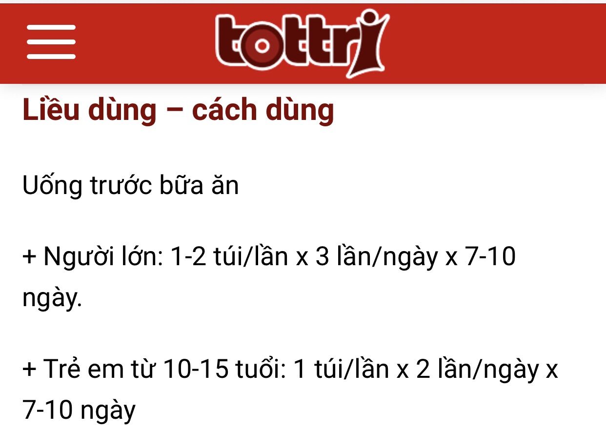 [Hộp 15 Gói Hoàn Cứng] TOTTRI TRAPHACO - Tốt Cho Người Bị Trĩ