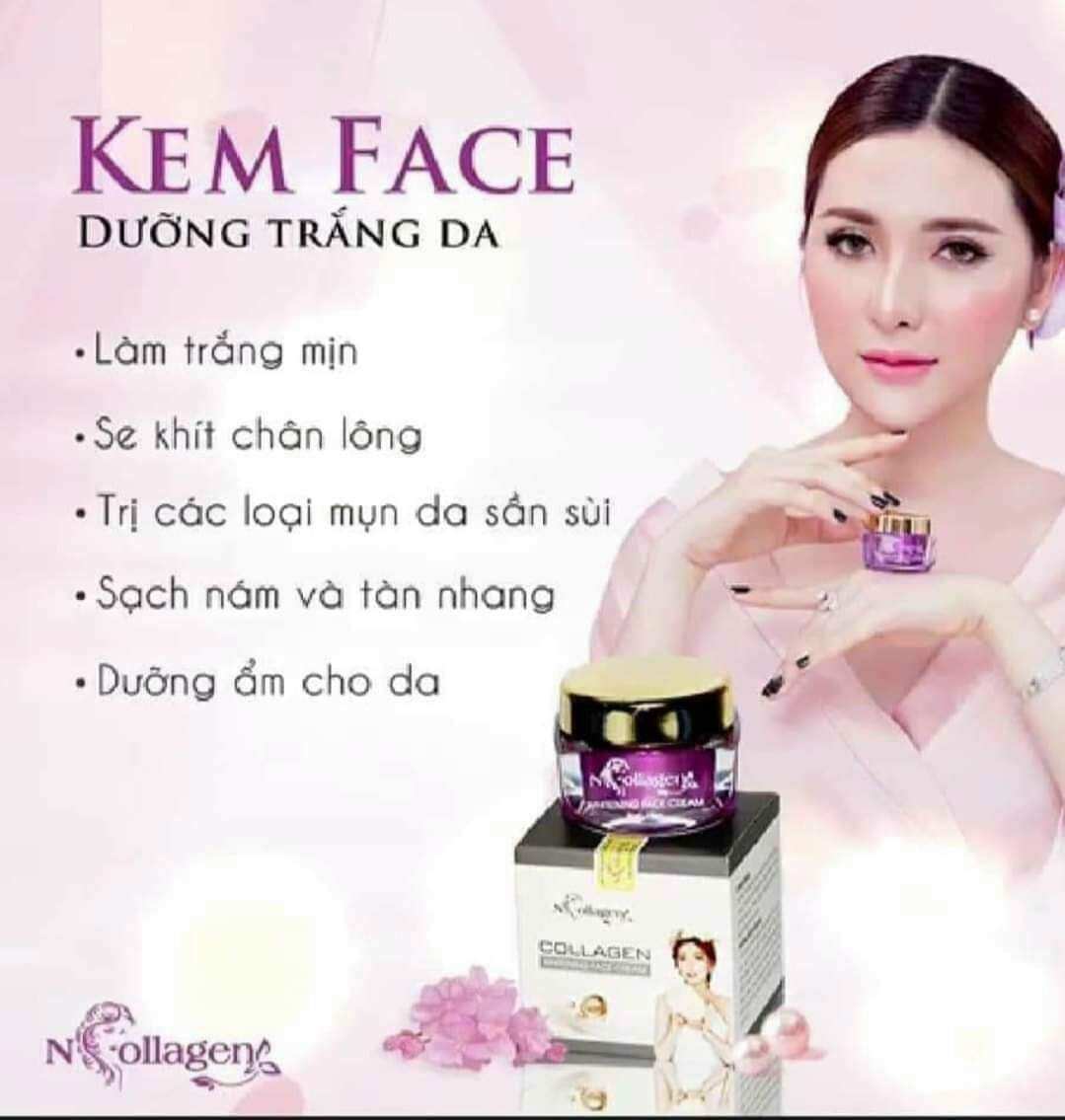 KEM FACE TÍM N'COLLAGEN (CHÍNH HÃNG)