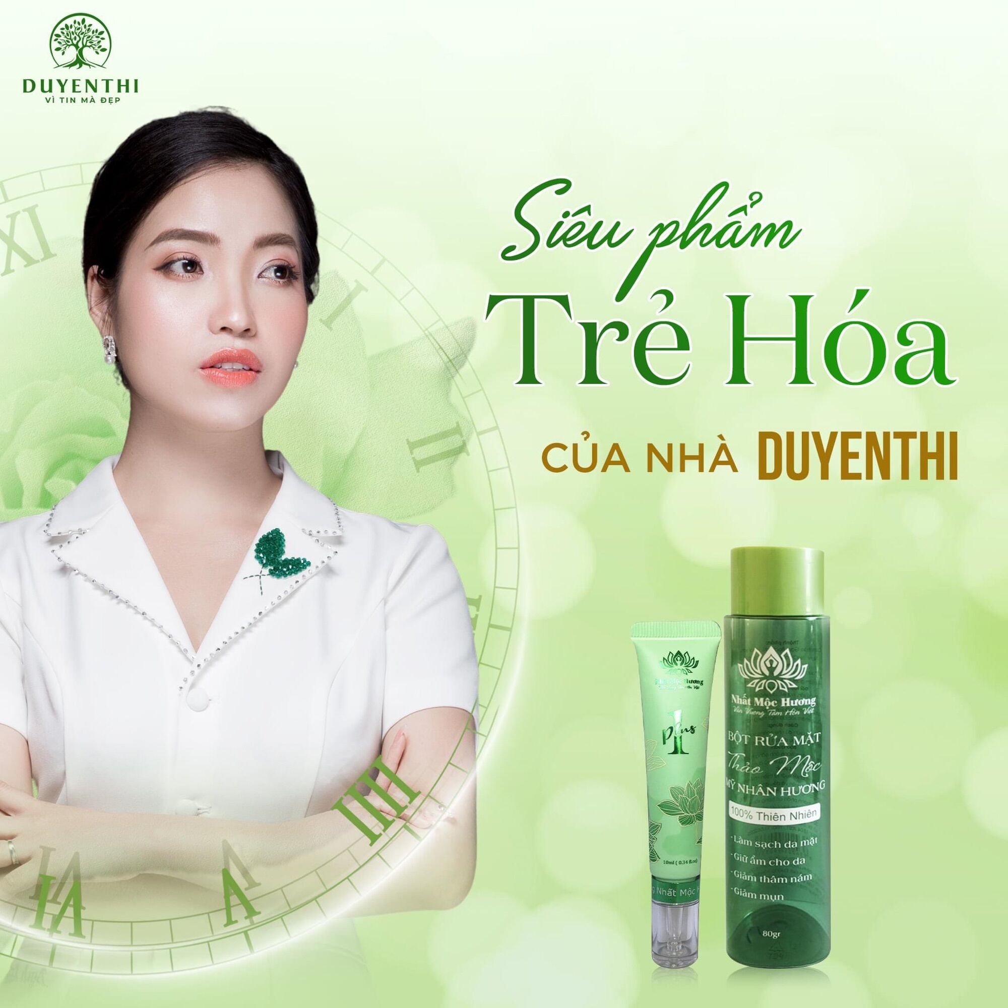 Nhất mộc hương 01 gel chấm mụn 15 ml ( bạch linh - bách y sâm)