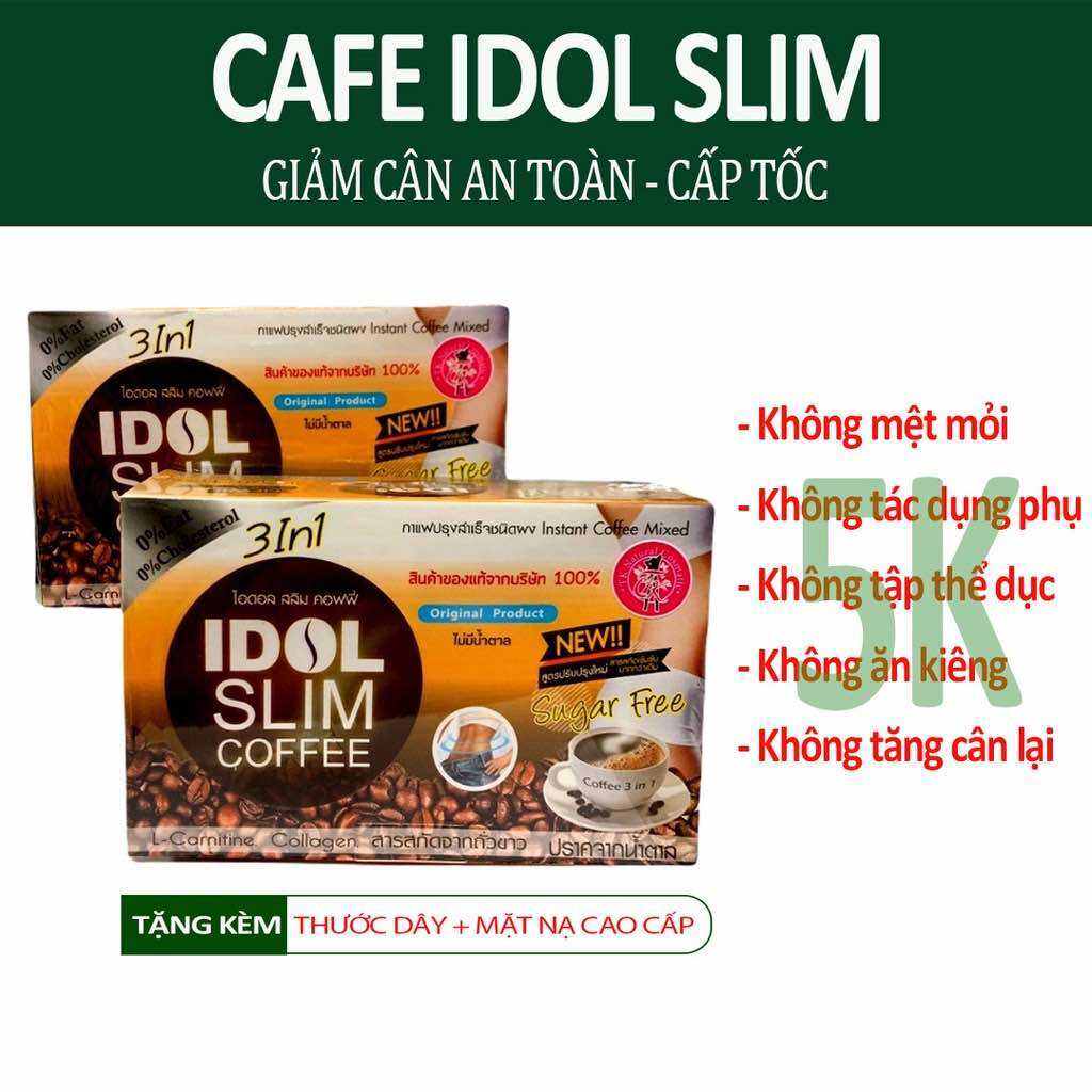 Cà Phê Giảm Cân Idol Slim Coffee Cafe Giảm Cân Cấp Tốc Thái Lan
