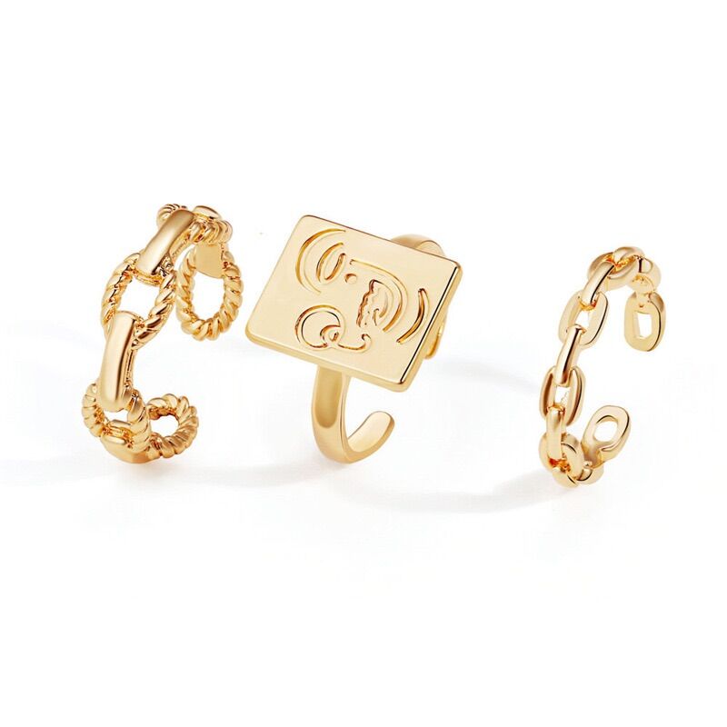 Set nhẫn, bộ nhẫn đẹp phong cách Hàn Quốc