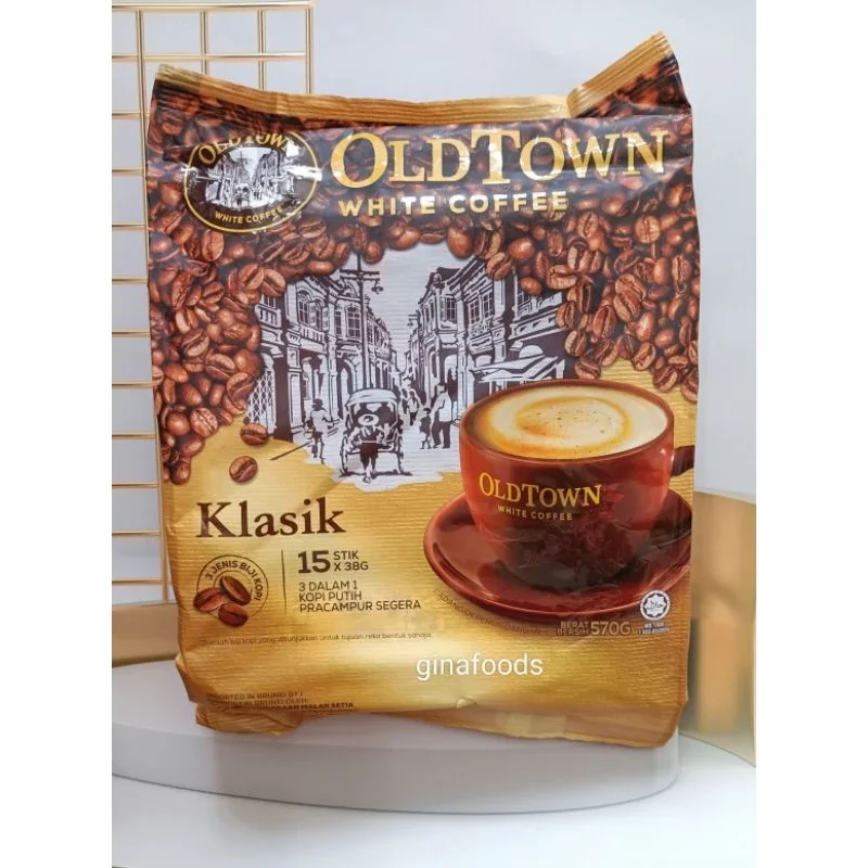 [Date T07/2026] (Bao Bì Mới) Cà phê trắng Old Town White Coffee Malaysia Classic (Vị Truyền Thống)