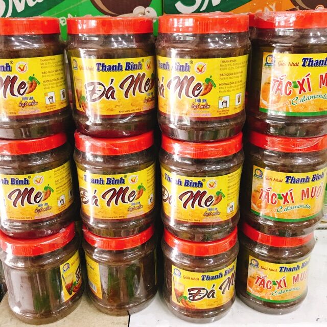 Đá Me Hạt Dẻo Thanh Bình Hủ 900g
