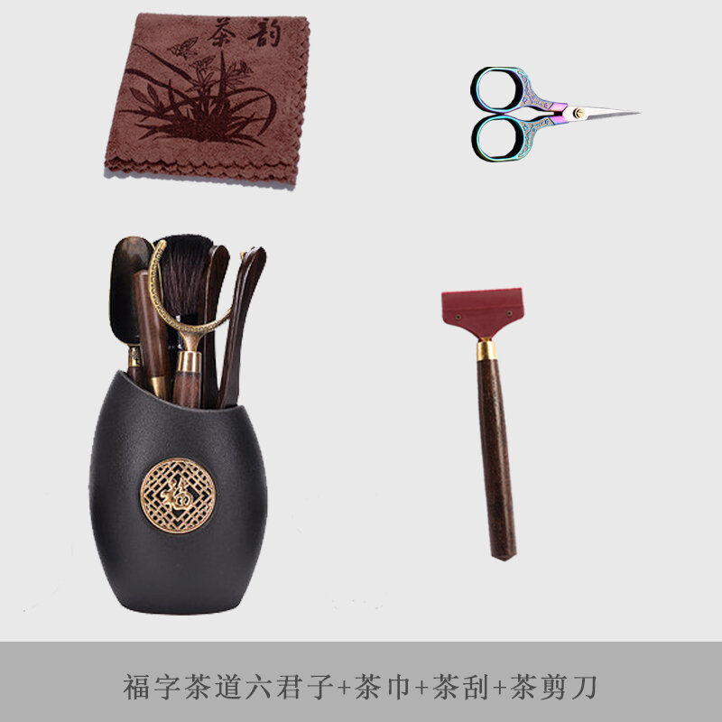 Hidden Tea Fancier Clay Tea Ceremony Liujunzi Tea Set Accessories Tea Clamp Tea Needle Tea Pen Tea Ornaments Kung Fu Tea Tool Kit