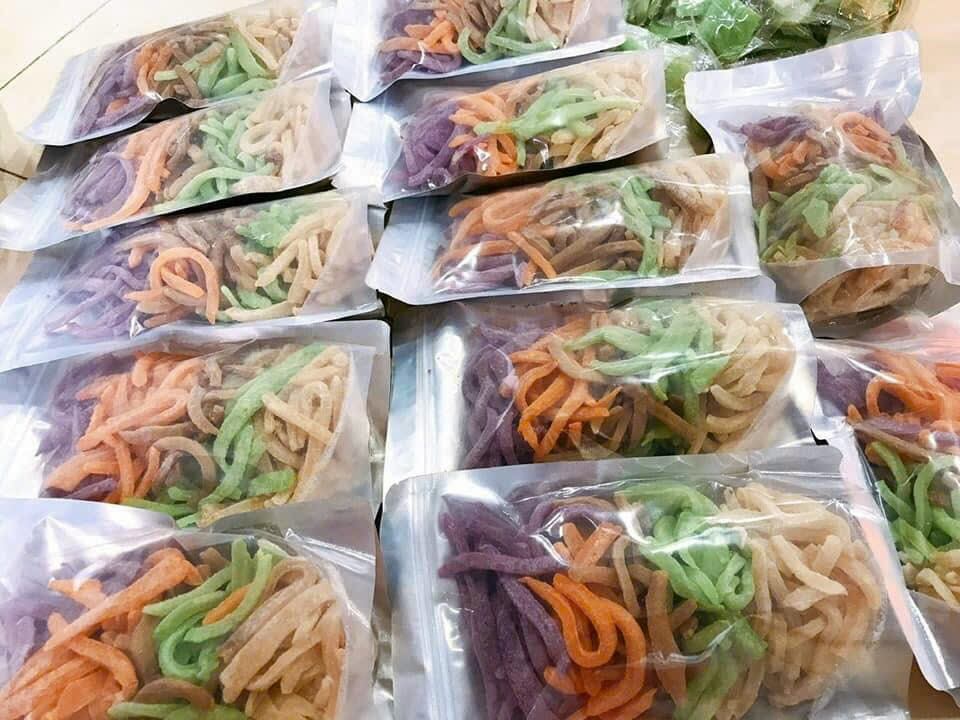 Mứt dừa non mix vị 500g (thiên nhiên)