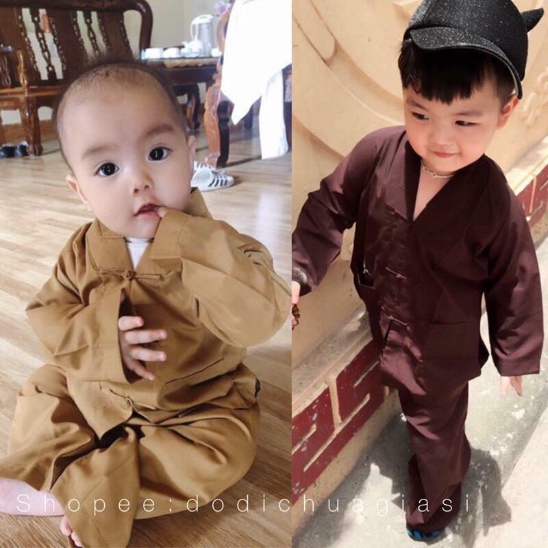 ĐỒ LAM ĐI CHÙA - MẪU LA HÁN CHO BÉ