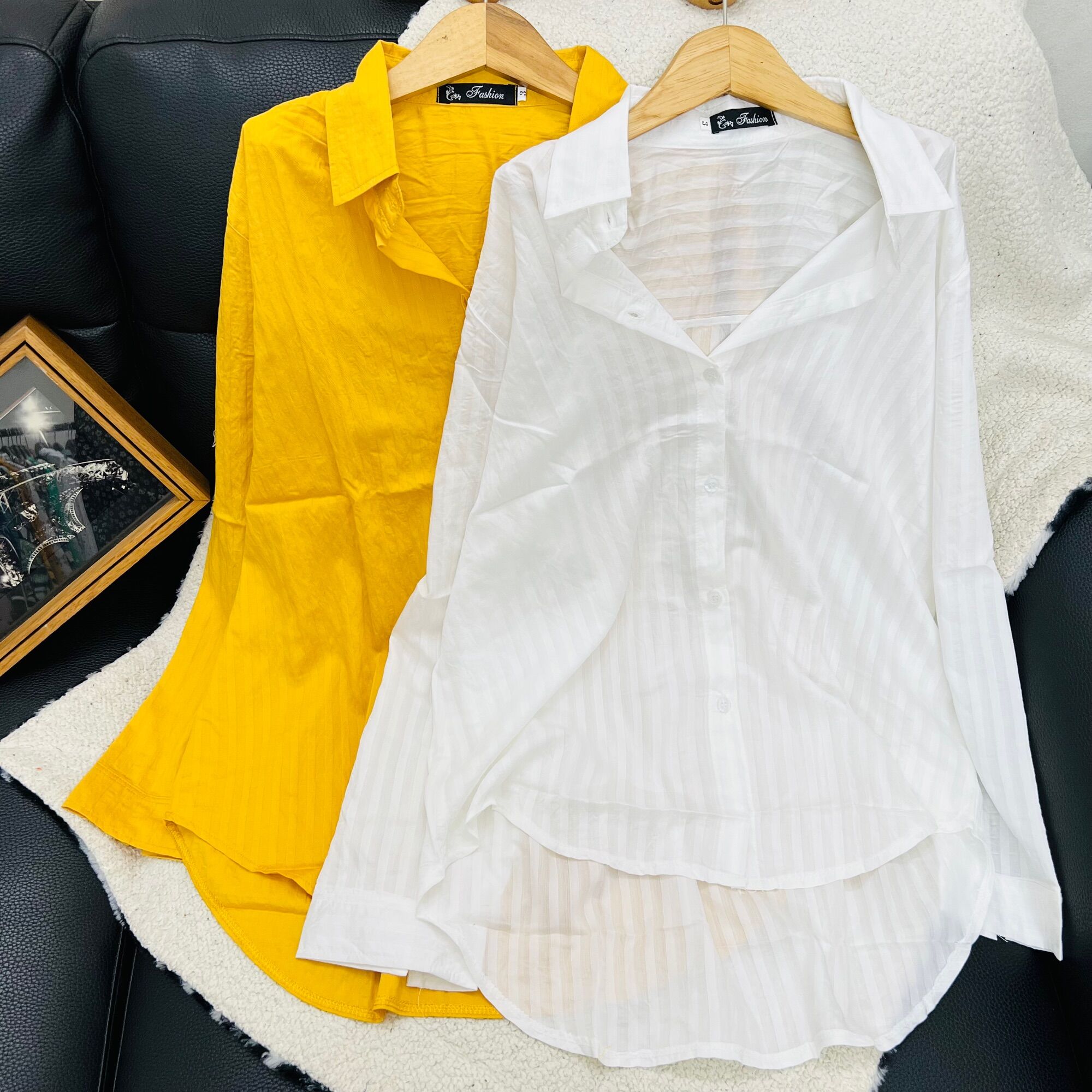ÁO SƠ MI NỮ - COTTON THUÊ - BIG SIZE - ĐỦ SIZE