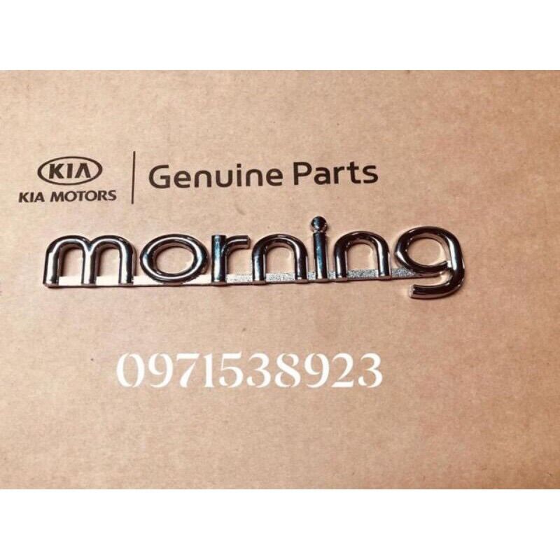 logo chữ nổi Kia Morning 2004-2011