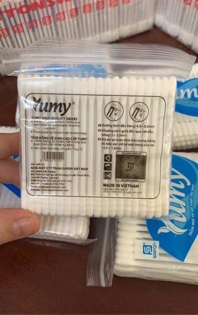 Tăm Bông Y Tế Người Lớn yumy (100 que)