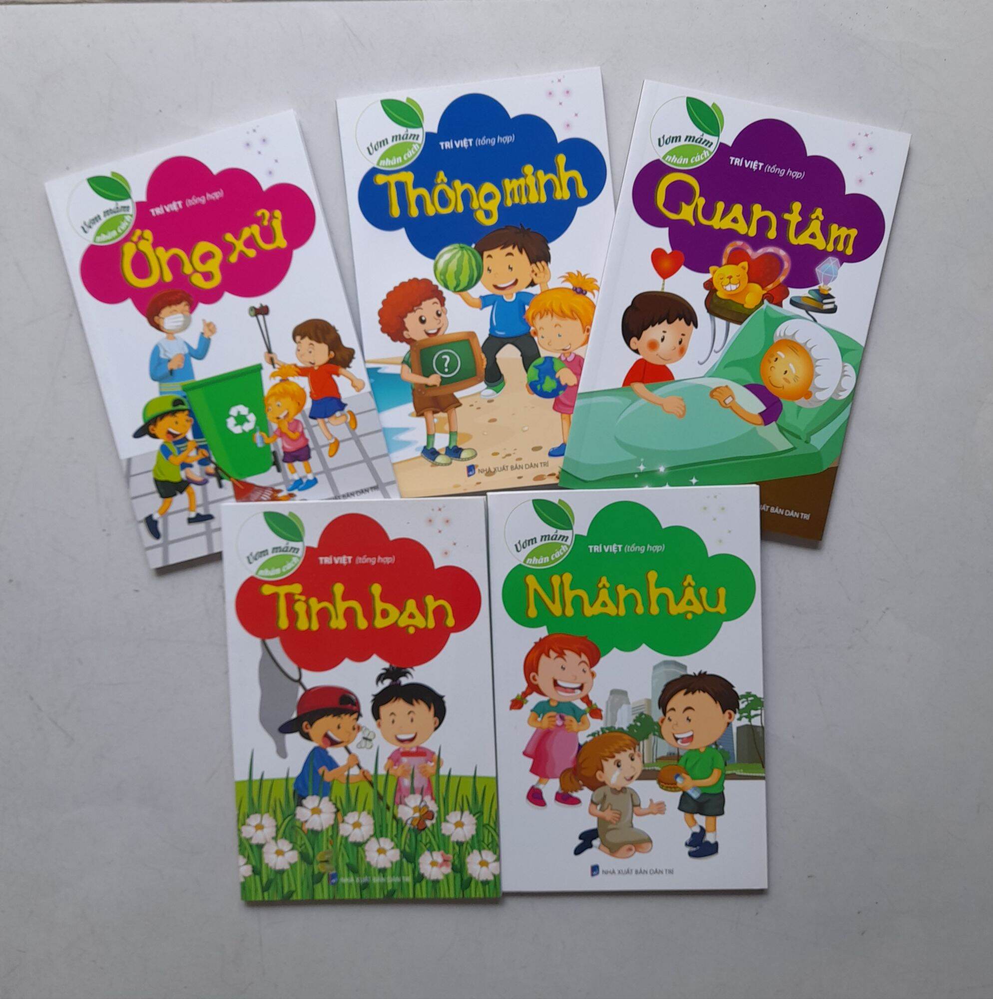 Combo 5 sách Ươm Mầm Nhân Cách - Bộ sách hữu ích cho trẻ em