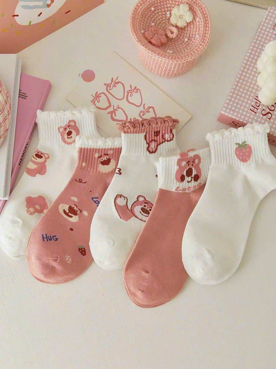 BỘ 10 ĐÔI TẤT VỚ nu MANG GIÀY CỔ TRỤ mix lớp ren tiểu thư