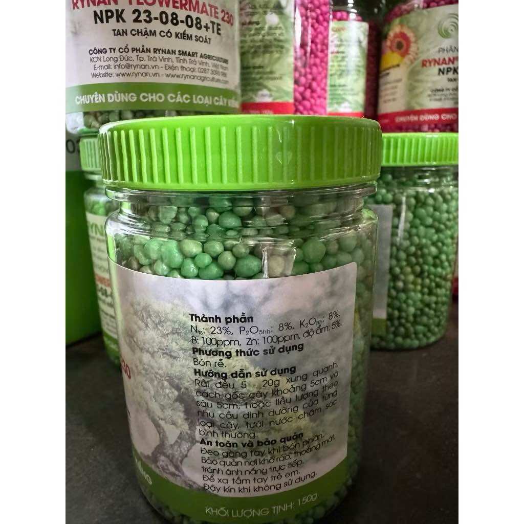 Phân bón thông minh RYNAN 23-8-8 + TE ( 150g)
