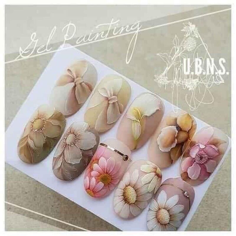 Cọ hoa cúc nail