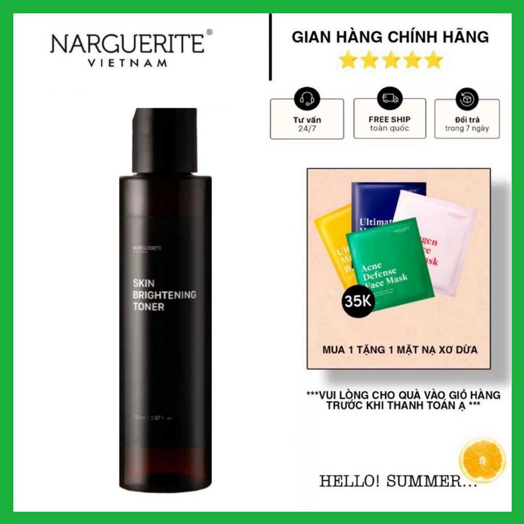 Nước Hoa Hồng NARGUERITE - SKIN BRIGHTENING NARGUERITE 150ml - Toner Narguerite