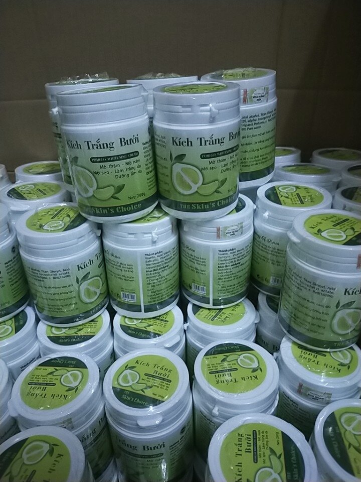Kích trăng body bưởi xanh 200g