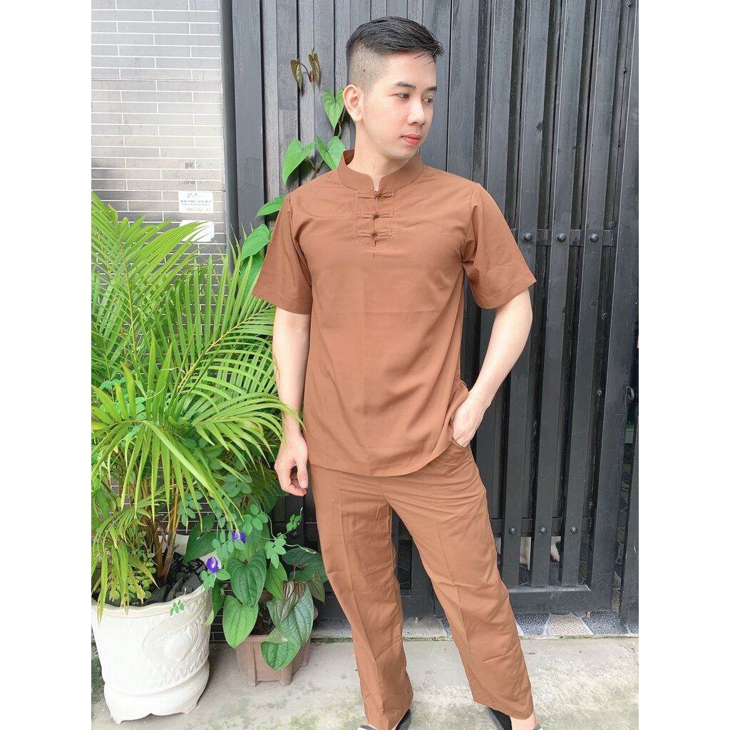 ĐỒ LAM ĐI CHÙA - MẪU NAM HÀNG LOẠI 1