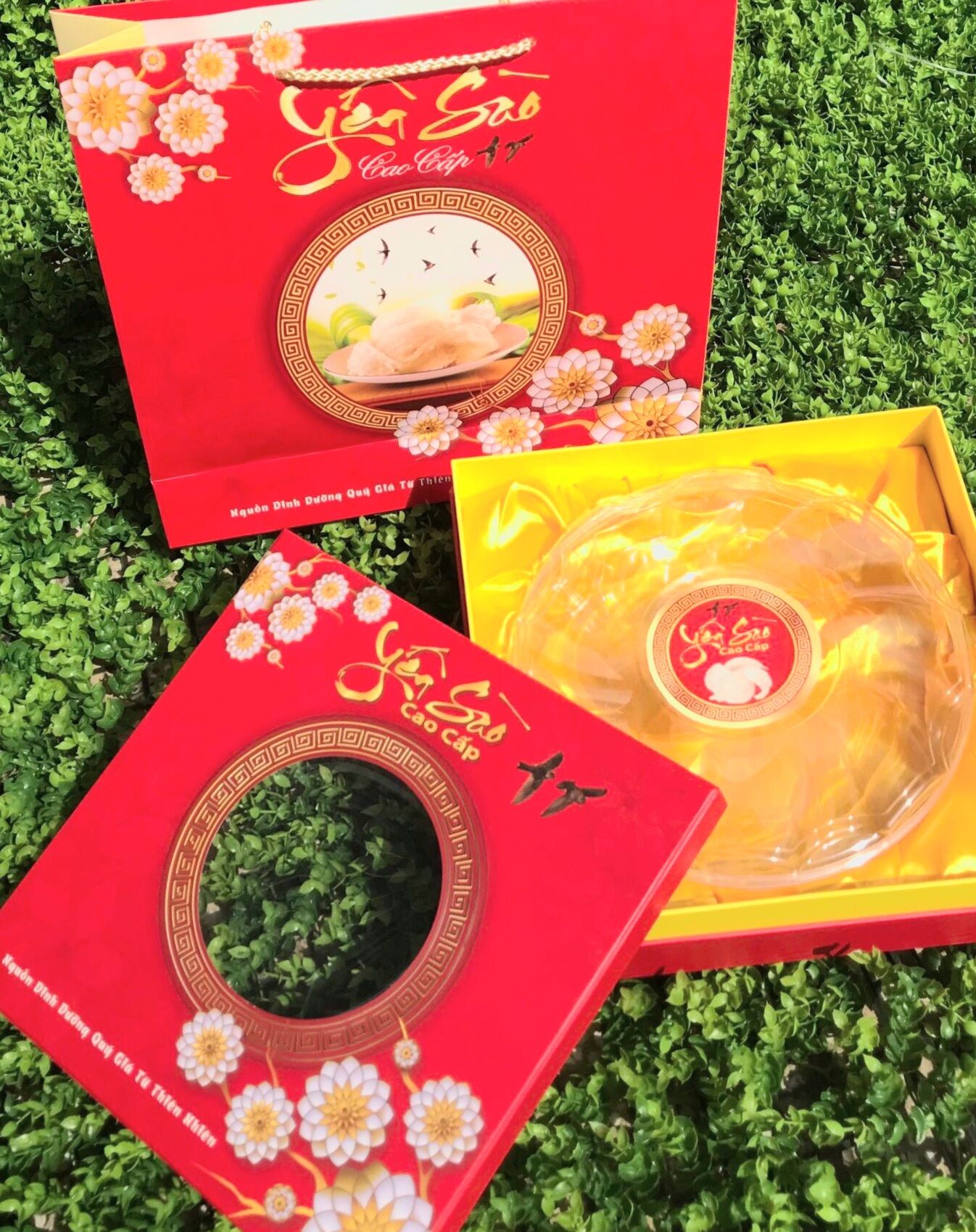 HỘP ĐỰNG YẾN SÀO  ( KHÔNG KHAY ĐƯỜNG)