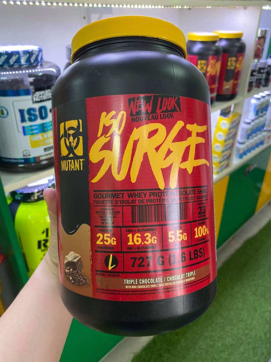 Mutant Iso Surge Whey Protein Tăng Cơ Isolate 1.6Lbs