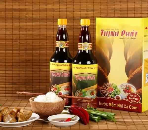Đặc sản Phú Quốc - Nước mắm Thịnh Phát chai 1lít 43 độ đạm