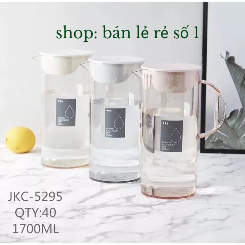 Bình đựng nước nhựa meka cao cấp 1700ml