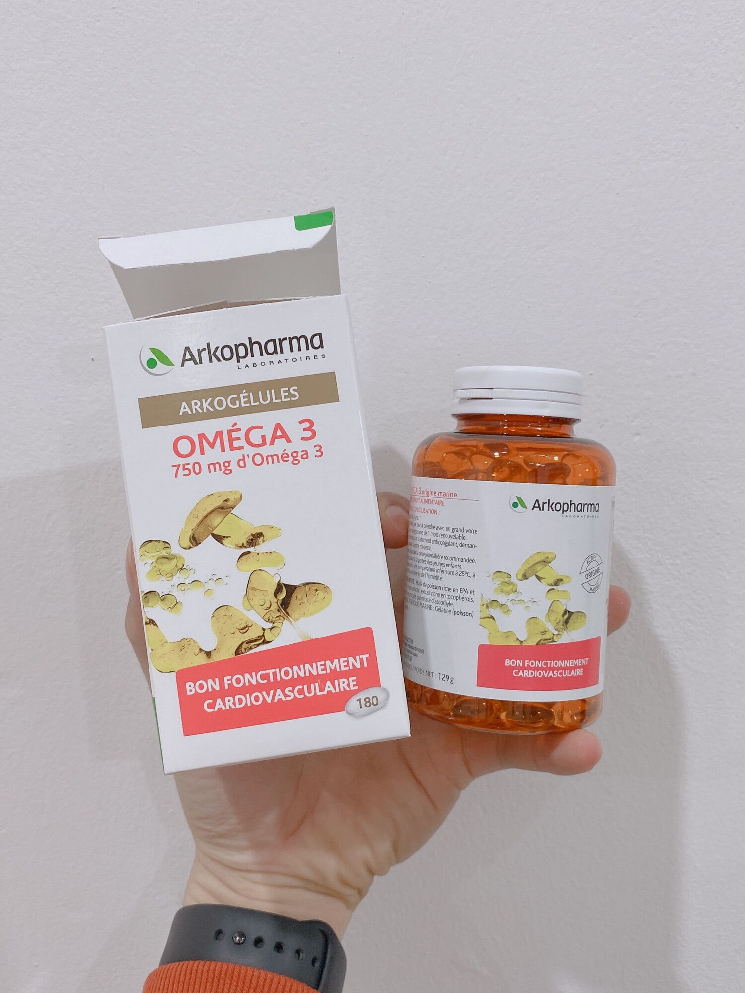 Dầu cá Omega3 Arkopharma 180 viên