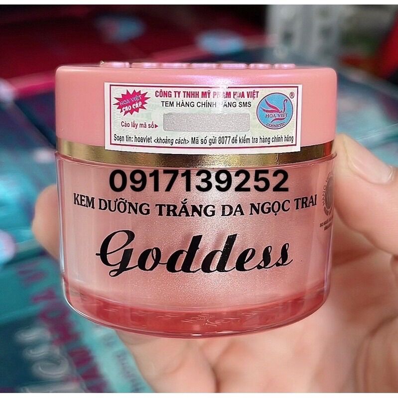 Kem dưỡng trắng da ngọc trai goddess hoa việt