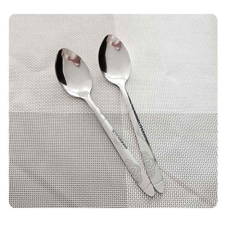 thìa/dĩa inox cao cấp cán dài cho bé-người lớn