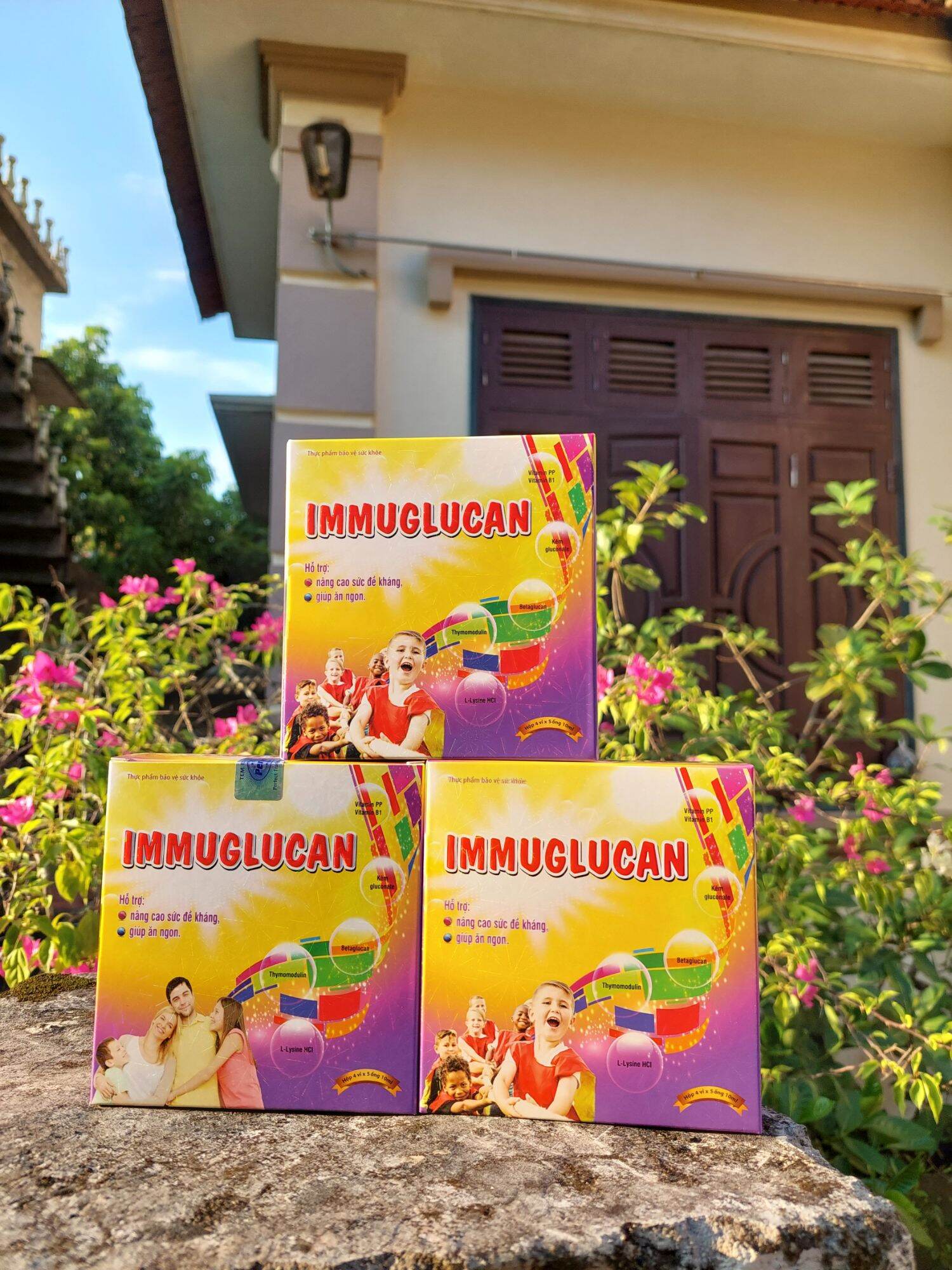 Siro ăn ngon ngủ ngon Immunglucan ( siro perfect mới)