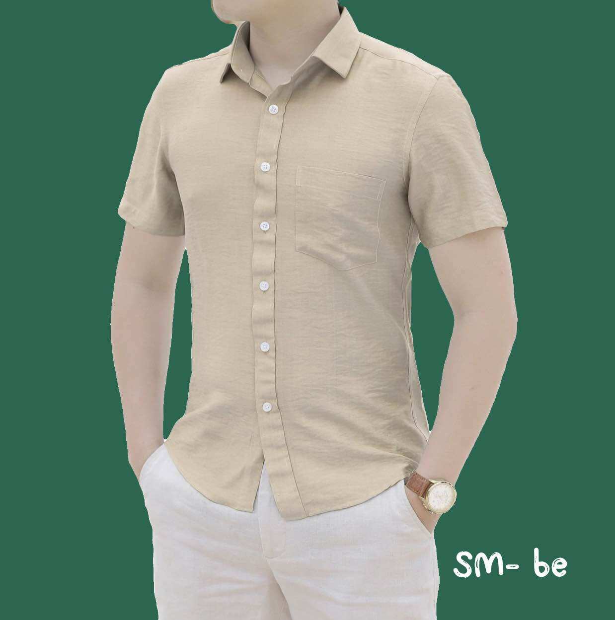 Sơ mi đũi cộc tay nam siêu mát