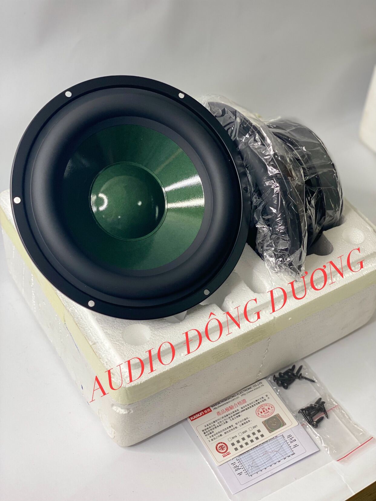 CỦ LOA BASS SUB 20 CHÍNH HÃNG KASUN HỒNG KÔNG - LOA 2 TẤC. 