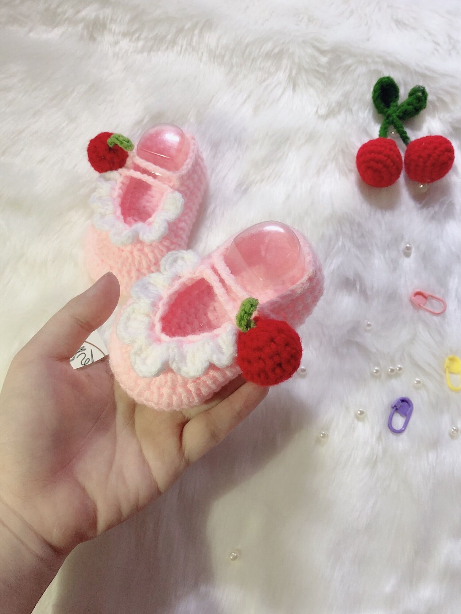 giày tiểu thư cherry cho bé