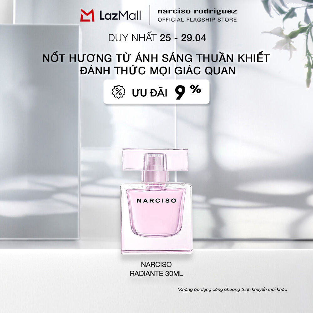 Nước Hoa nữ Narciso Rodriguez Narciso Eau De Parfum Radiante 30ml