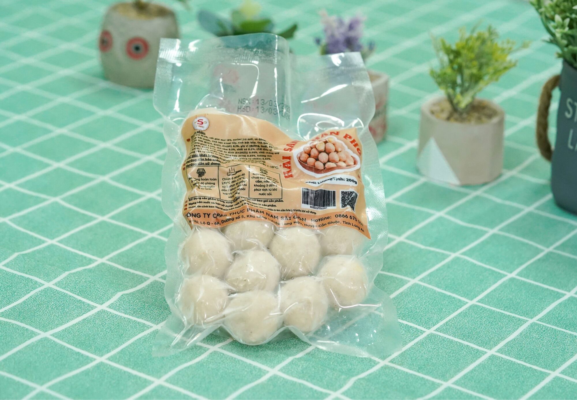Cá viên nhân hải sản phô mai 200gr