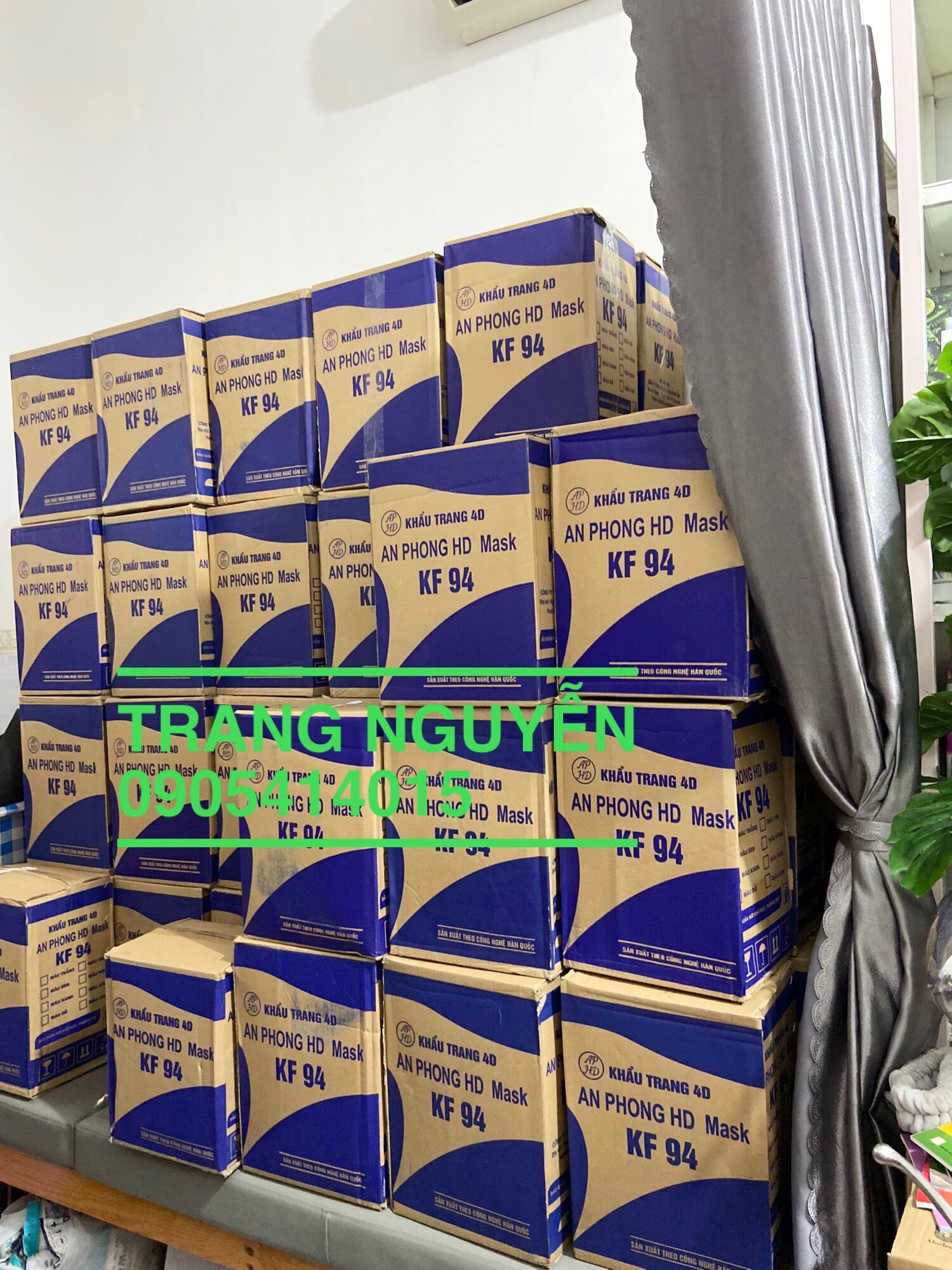 KHẨU TRANG KF94 em bé (combo 100 cái)