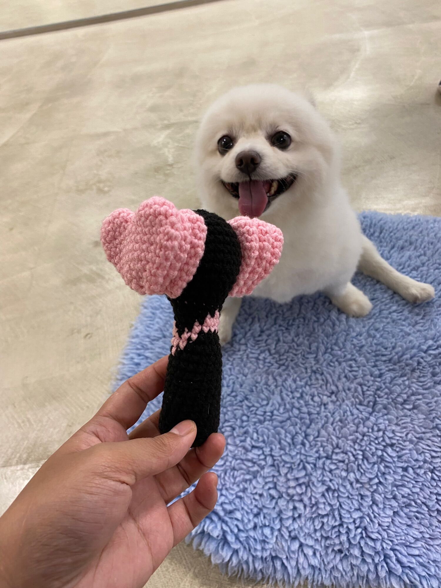 Lightstick Blackpink (Sản phẩm len handmade)