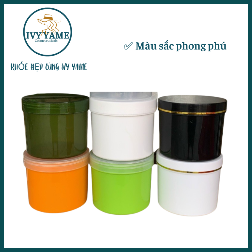 Hũ nhựa đựng kem body 500g, hũ kem dưỡng k500