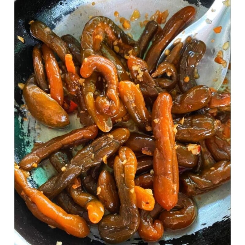 Dưa Mắm Nụ Trộn Mắm Sặc Thơm Ngon Tốn Cơm 500g